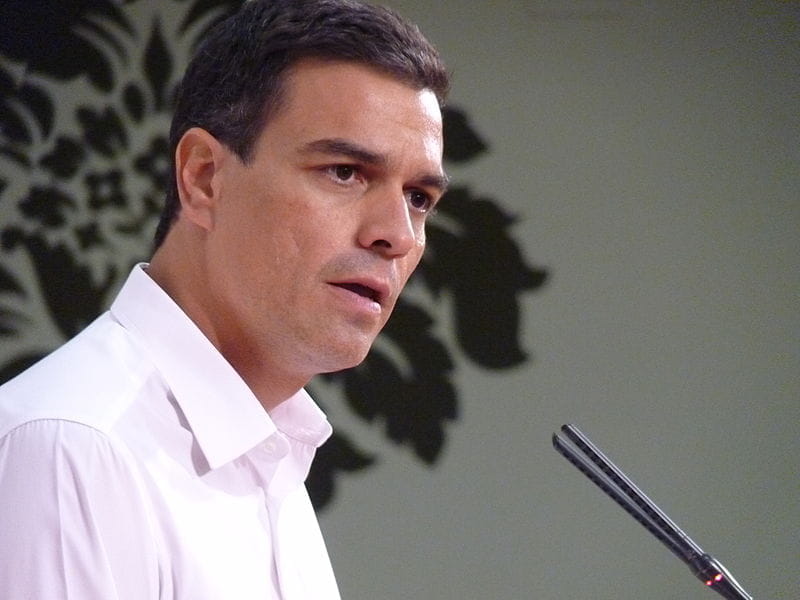 Der spanische Ministerpräsident, Pedro Sánchez.