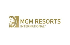 Das Logo des Weltkonzerns MGM Resorts International.