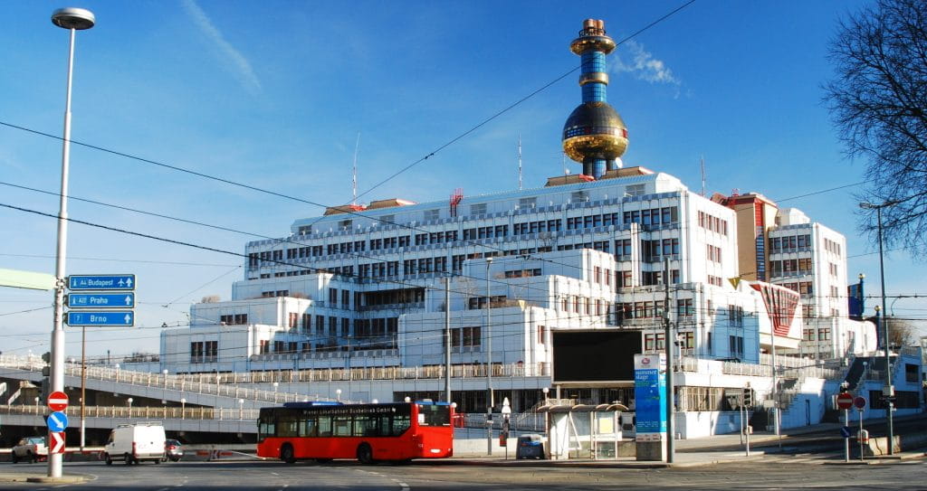 Das Gebäudes des Bundeskriminalamts in Wien.