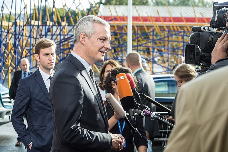 Der französische Finanzminister Bruno Le Maire