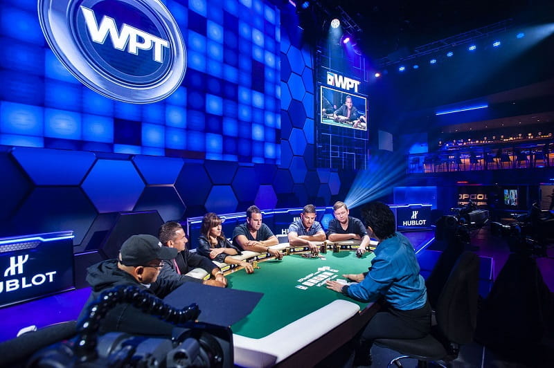 Ein Final Table der World Poker Tour 2017-2018.