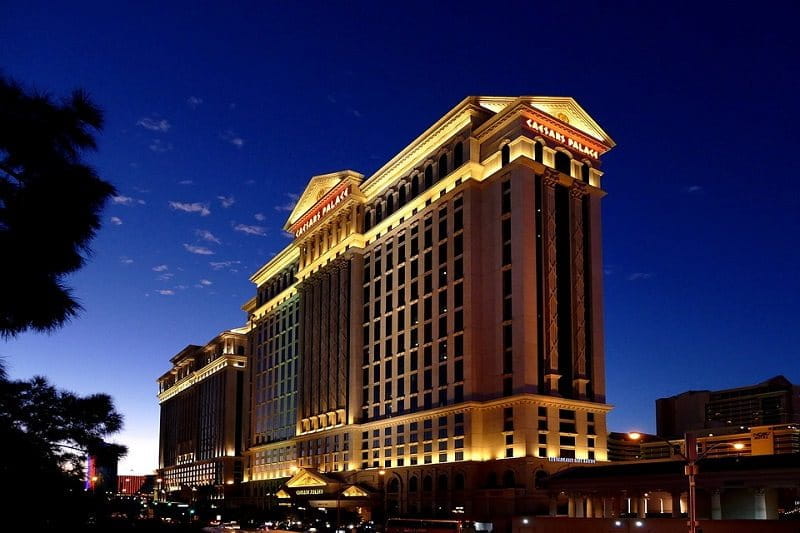 Der weltberühmten Caesars Palace in Las Vegas.