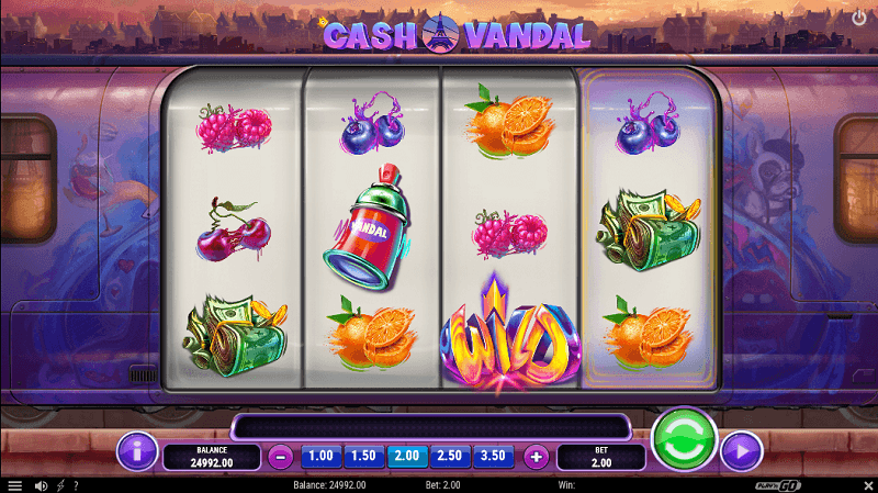 Der neue Play’n GO-Slot Cash Vandal.