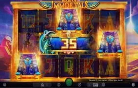 Der neue iSoftBet-Slot Book of Immortals.
