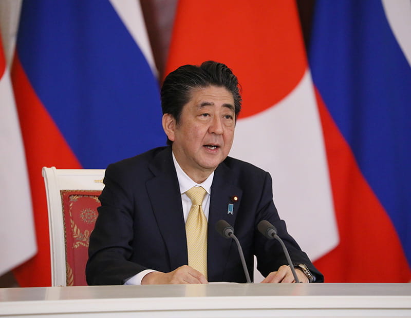 Shinzo Abe, Der japanische Premierminister