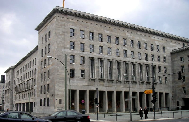 Das Bundesfinanzministerium in Berlin.