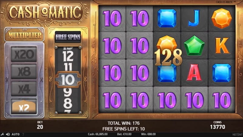 Der neue NetEnt-Slot Cash-O-Matic.