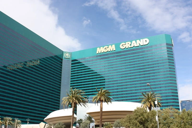 Das MGM Grand Casino in Las Vegas.    
