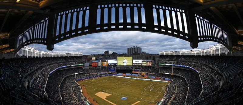 Ein Blick ins Stadion des New York City FC. 