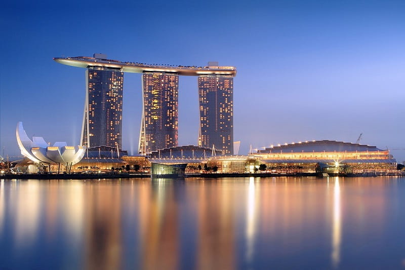 Das Marina Bay Sands in Singapur.