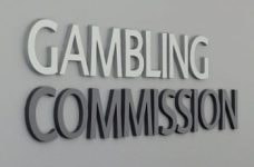 Das Logo der britischen Glücksspielaufsichtsbehörde, UK Gambling Commission.