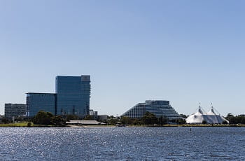 Das Crown Resorts im australischen Perth.