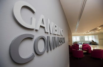 Der Eingangsbereich der britischen Glücksspielaufsicht (UK Gambling Commission).