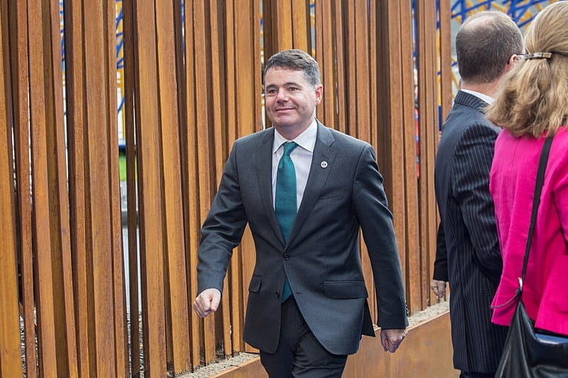 Der irische Finanzminister Paschal Donohoe.