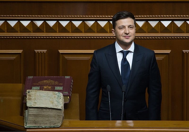 Der ukrainische Präsident Volodymyr Zelensky. 