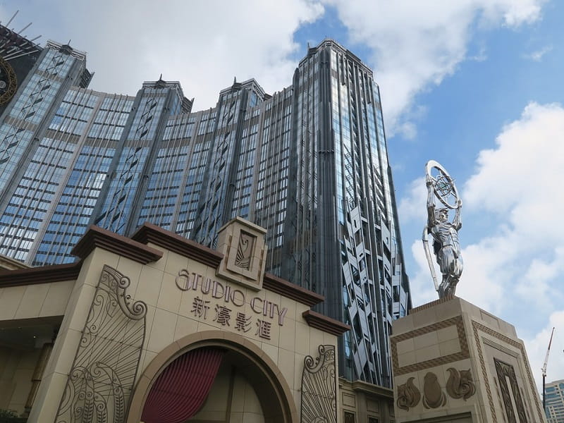 Melcos Studio City Casino in Macau.