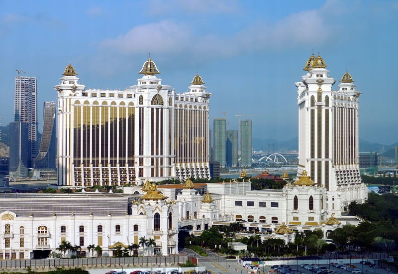 Ein Casino in der Glücksspielmetropole Macau.