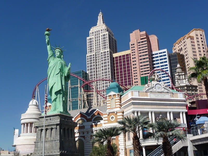 Das New York-New York Casino in Las Vegas.