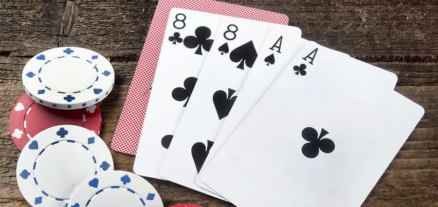 Die Hand des Toten Mannes beim Poker