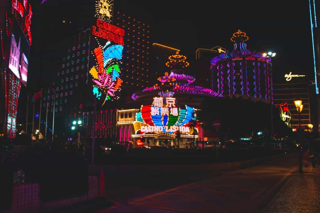 Macau in der Nacht