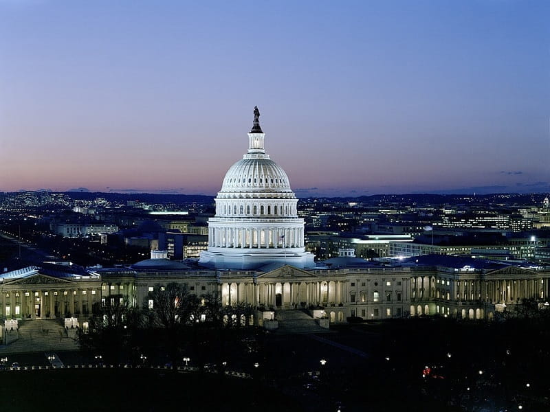 Das Kapitol in Washington D.C., USA.