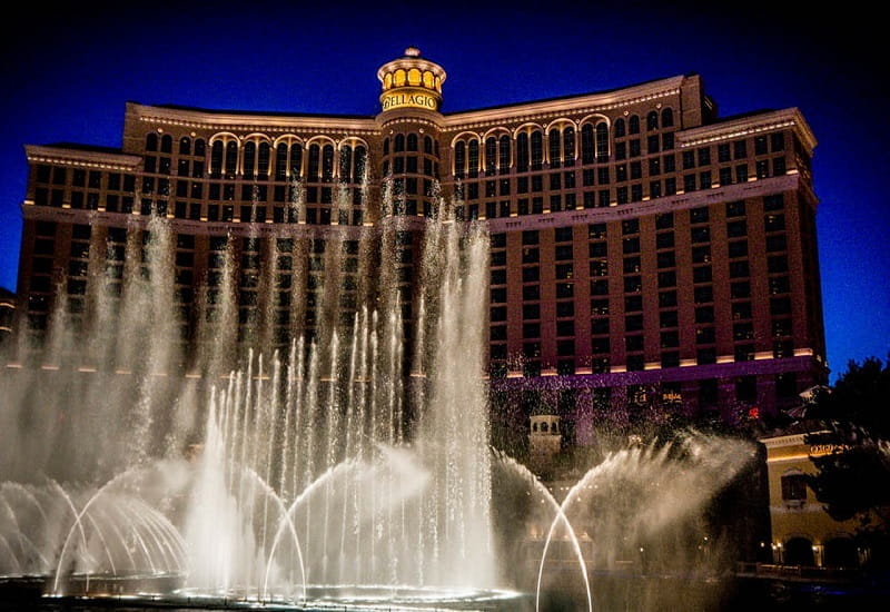 Das legendäre Bellagio Casino Resort in Las Vegas.