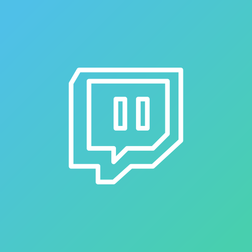 Das Logo von Twitch.