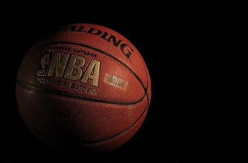 Ein Basketball der US-Basketballliga NBA.