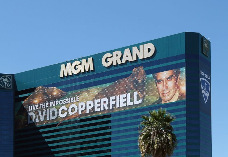 Das MGM Grand in Las Vegas, USA.