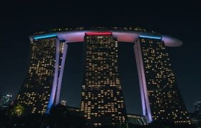 Marina Bay, Singapur.