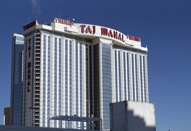 Das Trump Taj Mahal in Atlantic City, USA.