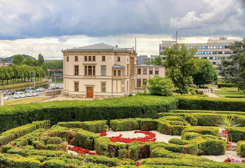 Der saarländische Landtag in Saarbrücken.