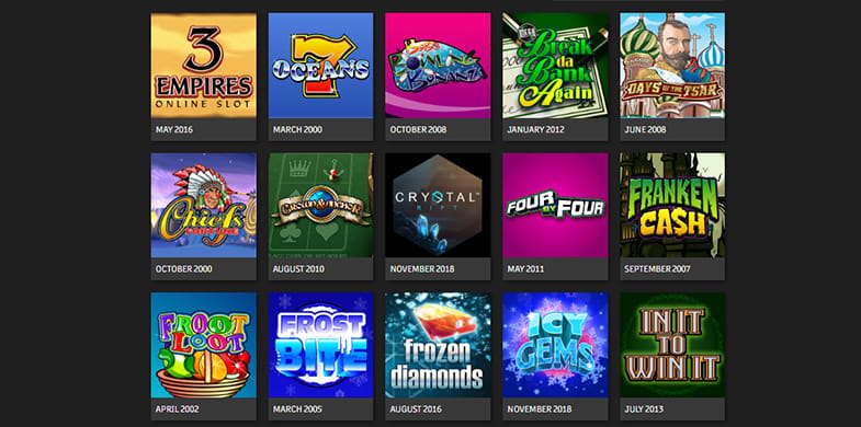 list of microgaming online casinos