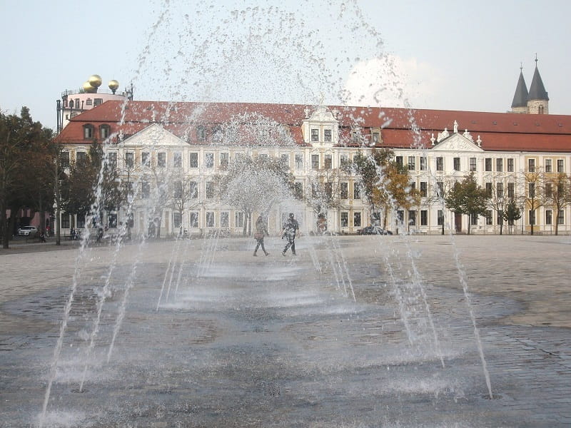 Der Landtag von Magdeburg, Sachsen-Anhalt.