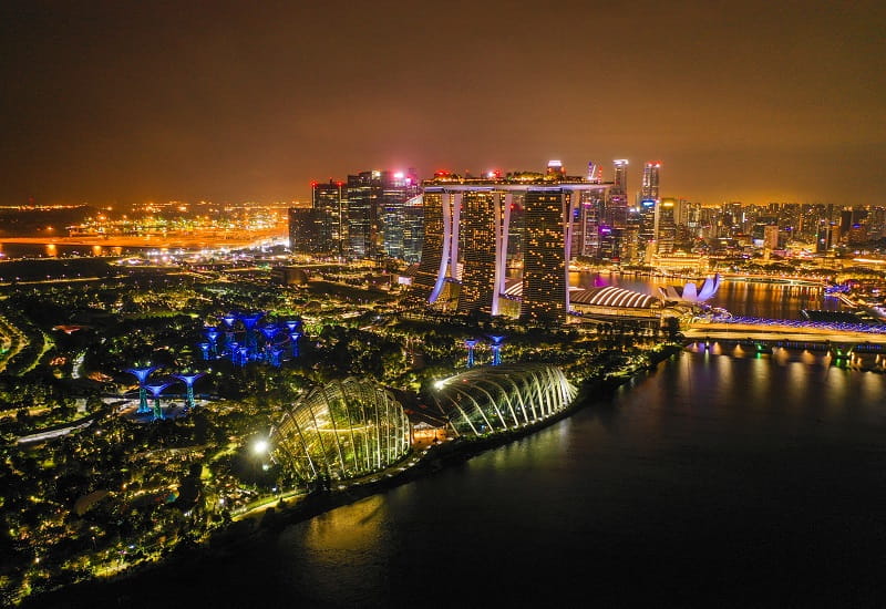 Das Marina Bay Sands in Singapur.