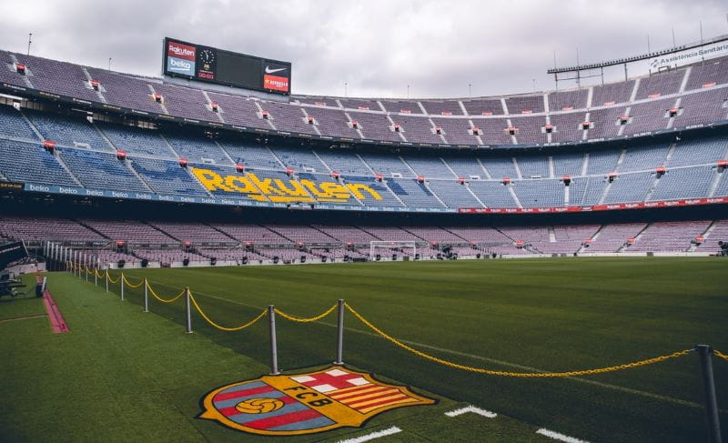 Camp Nou, Barcelona.