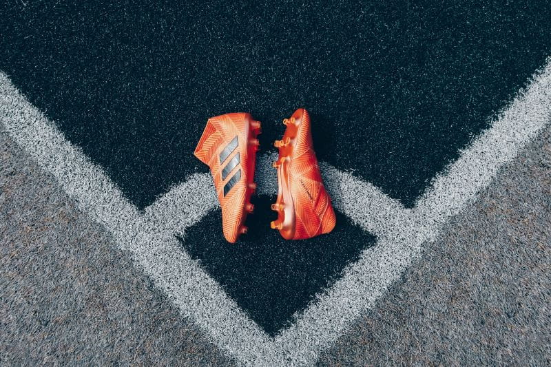 Fußballschuhe.