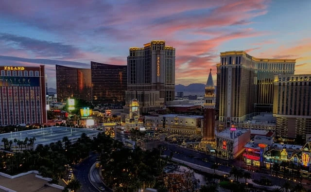 The Mirage als Symbol für das Hotel und Casino Resort in Las Vegas.