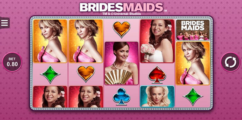 Layar beranda slot online Bridesmaids.