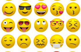 Emoticons.