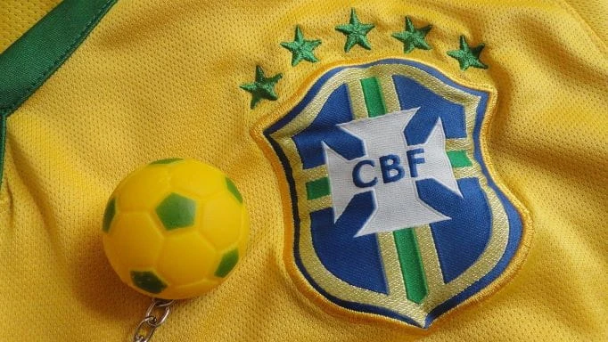 Ein Trikot der brasilianischen Nationalmannschaft.