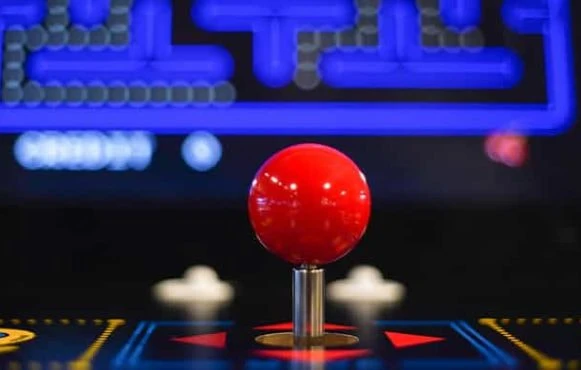 Der Controller eines Arcade Automaten.