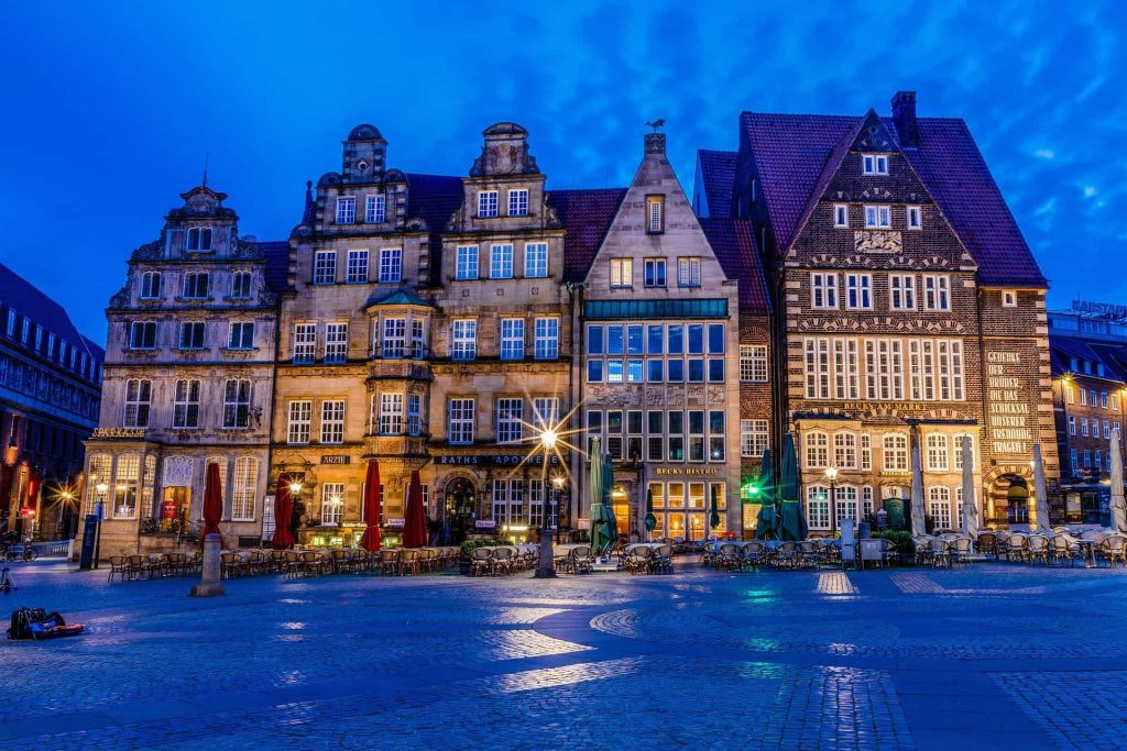 Der Marktplatz in Bremen