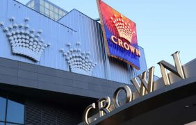 Außenansicht des Crown Casinos in Melbourne