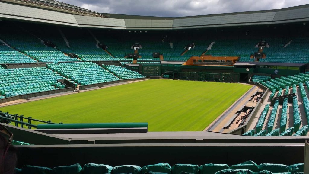 Der Center Court von Wimbledon