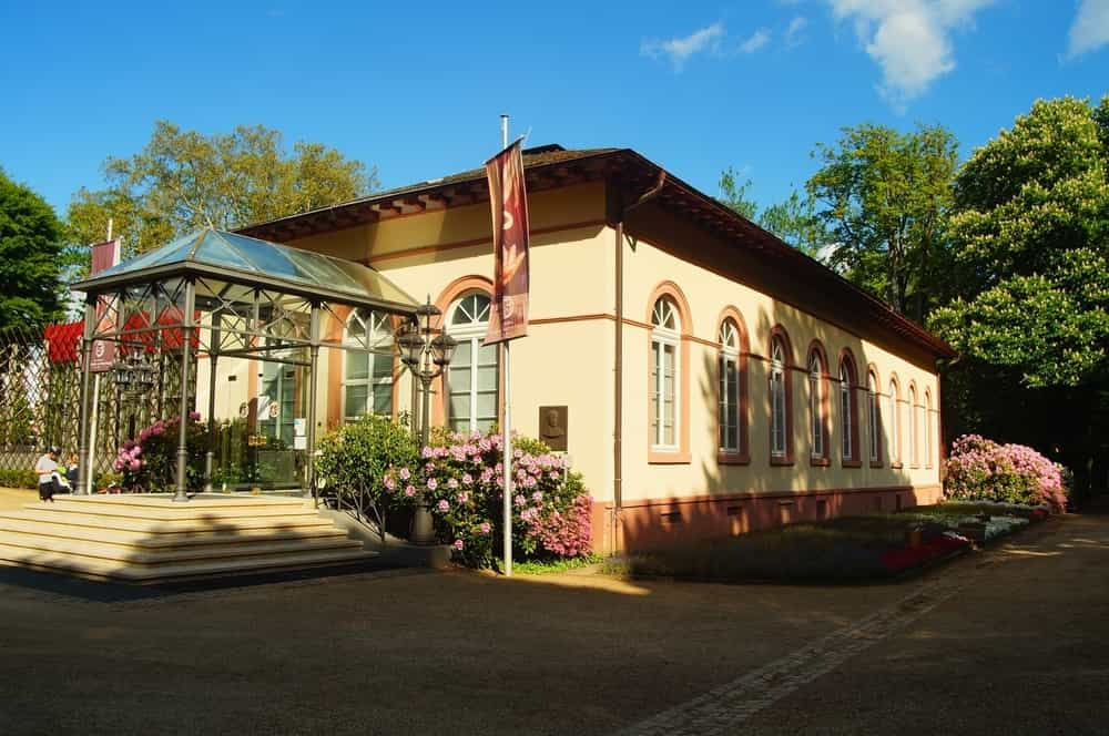 Außenaufnahme der Spielbank Bad Homburg