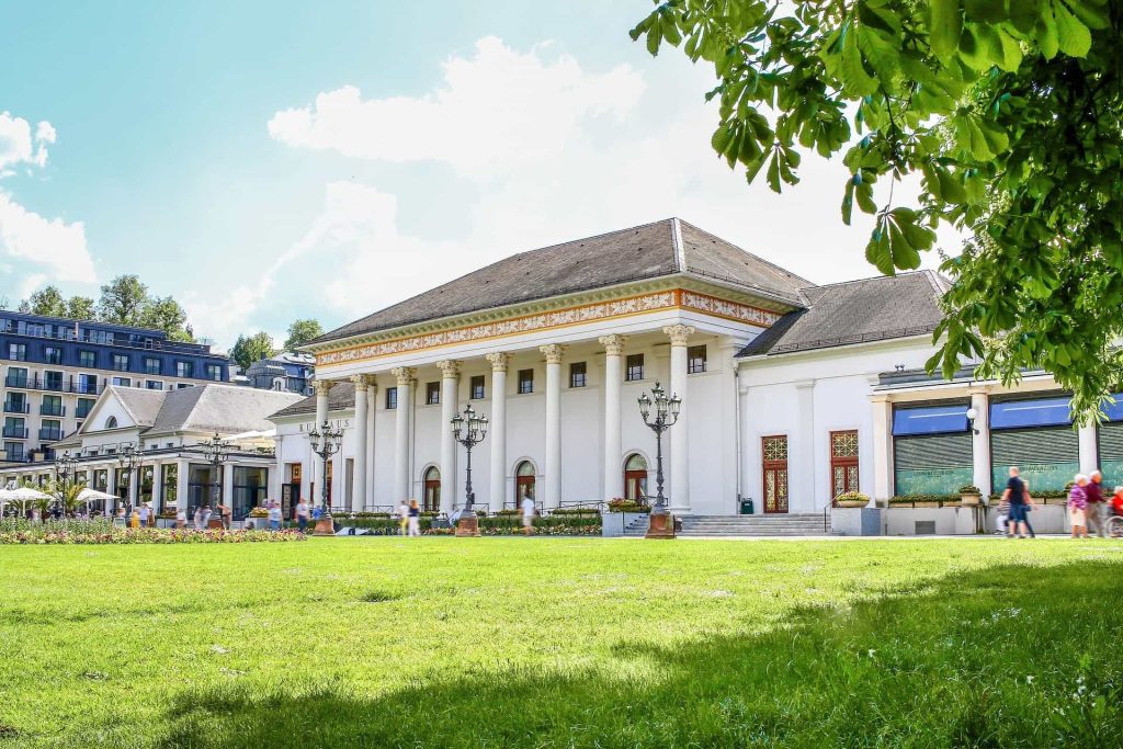 Aufnahme des Casinos Baden-Baden