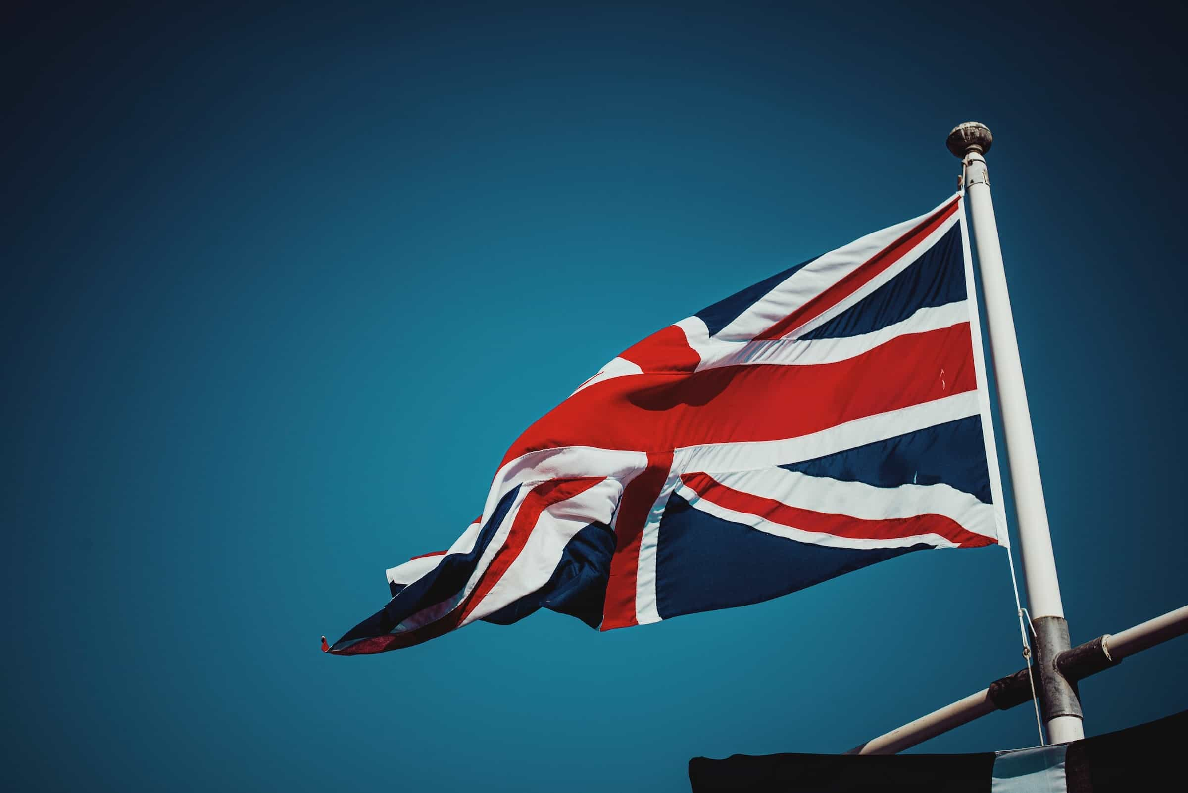 Die Flagge Großbritanniens