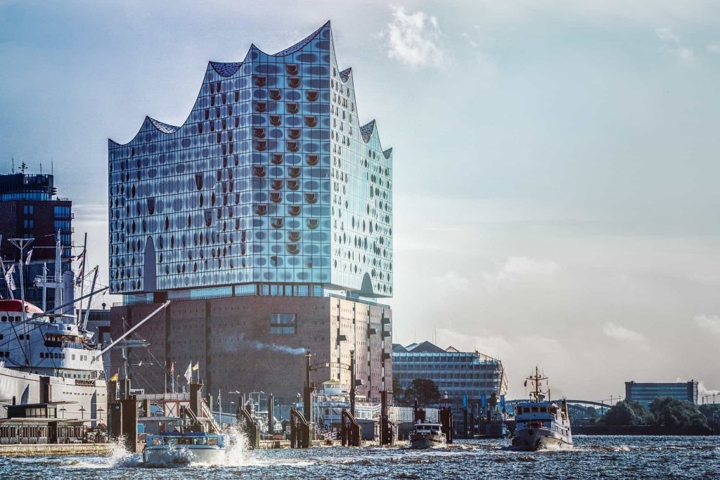 Die Elbphilharmonie in Hamburg