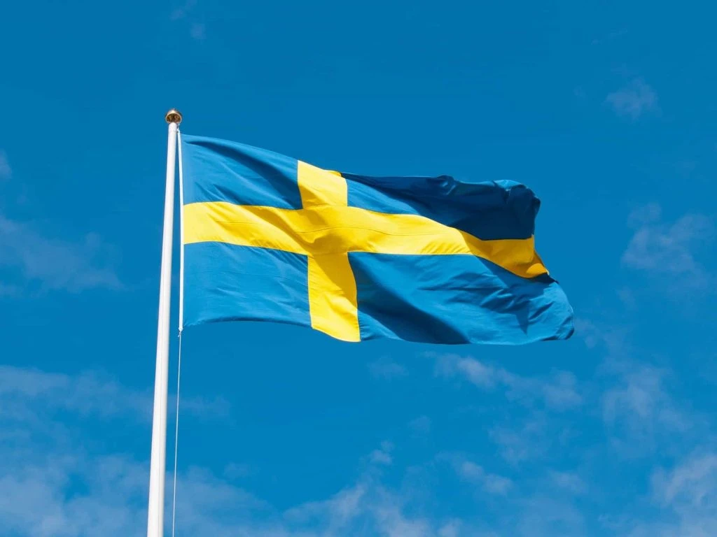 Schwedische Landesflagge 